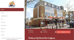 Desktop Screenshot of hotelhetgaljoen.nl